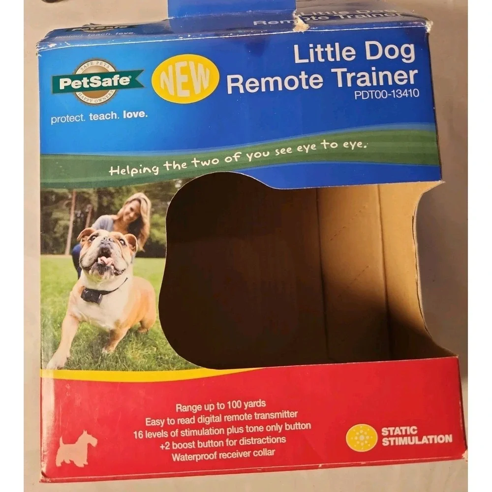 PetSafe Little Dog Remote Trainer PDT00-13410 Small Dog Training Collar Open Box